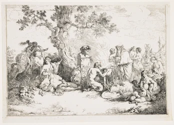 パンに捧げるc。 1760-1763